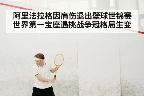 阿里法拉格因肩伤退出壁球世锦赛 世界第一宝座遇挑战争冠格局生变
